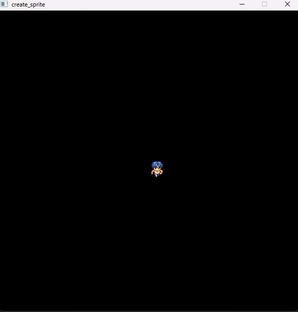 create_sprite-1-simple example